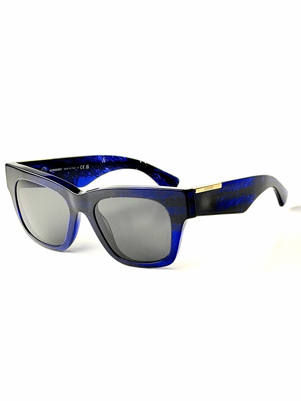 Burberry B 4424 4114/87 Blue Sunglasses New Authentic